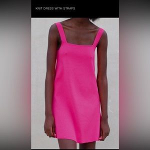 Zara hot pink / fuchsia dress
